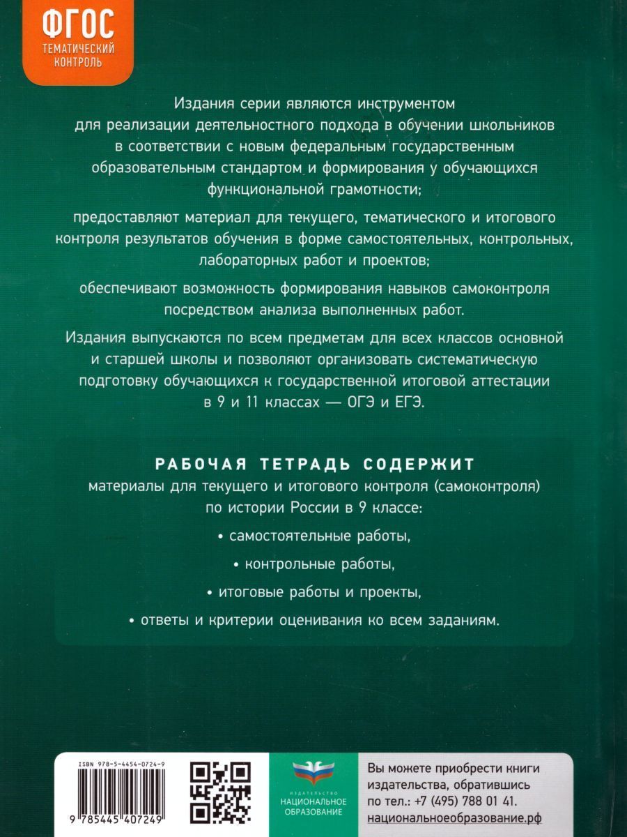 Фгос тематический контроль цыбулько. Фгос тематический контроль цыбулько