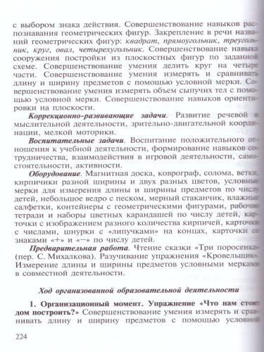 Развитие математических представлений у дошкольников с ОНР 6-7 лет. Методика