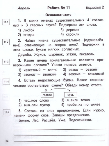 Русский язык 2 класс. Контрольные и диагностические работы. ФГОС