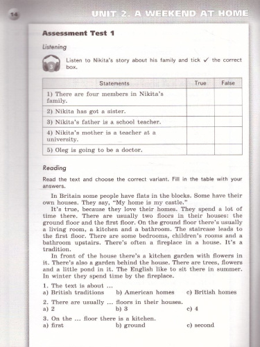 Английский язык 5 класс. Тетрадь-экзаменатор. УМК "Сферы"