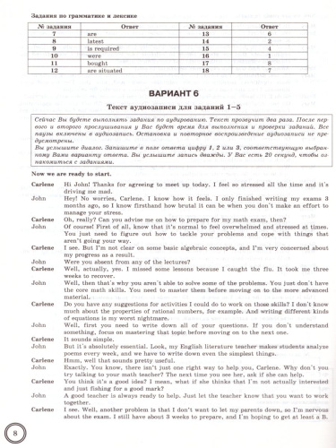 ВПР Английский язык 11 класс 10 вариантов. Типовые задания + CD