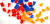 Набор букв рус.алфавита. Магнитная Азбука (h25 мм, 106 шт)
