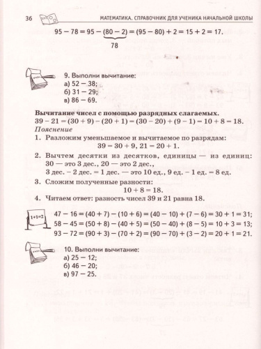 ВПР Математика 1-4 класс. Справочник ученика начальной школы