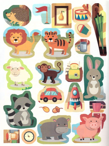 Французский язык. Умный тренажёр с наклейками