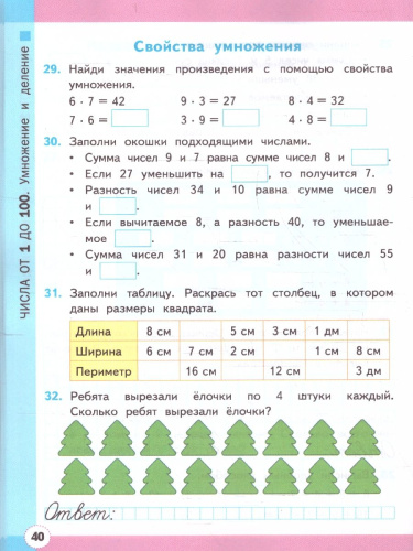 Математика 2 класс. Рабочая тетрадь. Часть 2. ФГОС Новый