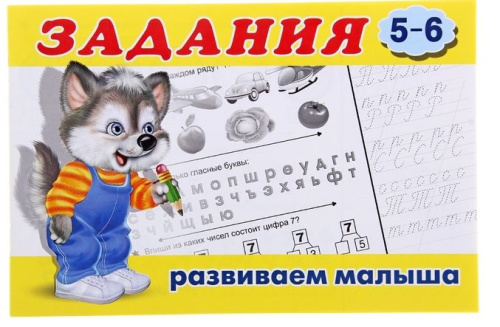 Задания 6 (5-6). Раскраска. Задания для малышей