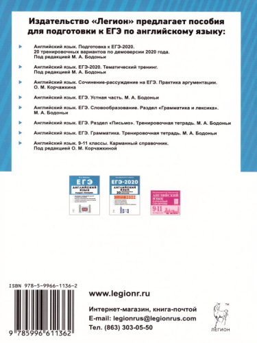 ЕГЭ Английский язык. Словообразование. Раздел "Грамматика и лексика"