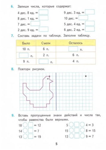 Математика 2 класс. Рабочая тетрадь Часть 1. ФГОС