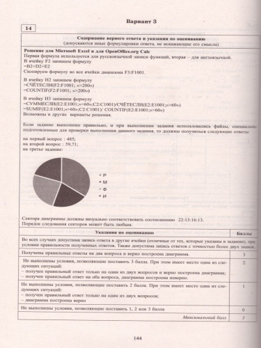 ОГЭ 2021. Информатика (в комплекте с приложением)