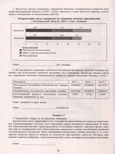 ЕГЭ 2024 География