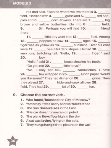 Английский язык 6 класс. Звездный английский Starlight. Тренировочные упражнения в формате ОГЭ (ГИА)