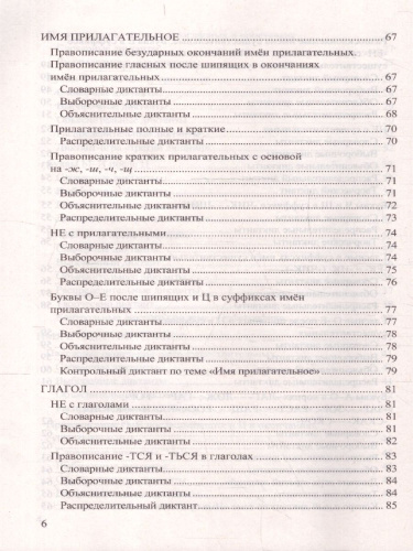 Русский язык 5 класс Диктанты К учебнику Т. А. Ладыженской
