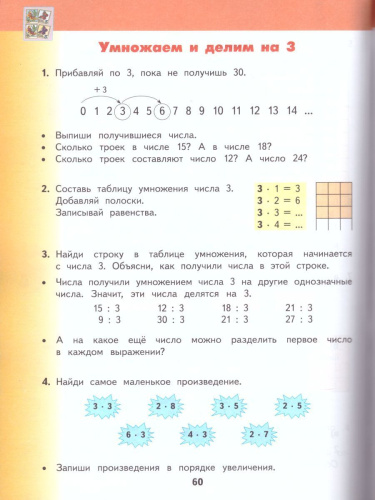 Математика 2 класс. Учебник. В 2-х частях. Часть 2