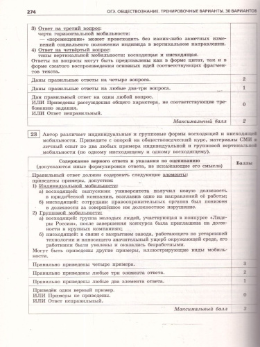ОГЭ-2025 Обществознание. Тренировочные варианты. 30 вариантов