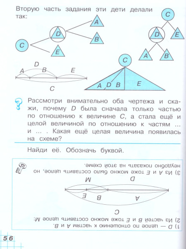 Математика 1 класс. Учебник. Комплект в 2-х частях