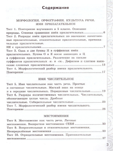 Русский язык 6 класс. Тесты без выбора ответа к учебнику М. Т. Баранова. В 2-х частях. Часть 2. ФГОС