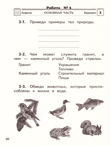 Окружающий мир 2 класс. Проверочные и диагностические работы. ФГОС