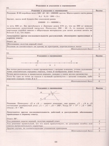 Математика 7 класс. 12 вариантов итоговых работ для подготовки к ВПР