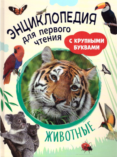 Животные. Энциклопедия для первого чтения с крупными буквами, изд.: Росмэн, авт.: Гальцева С. Н., Кл