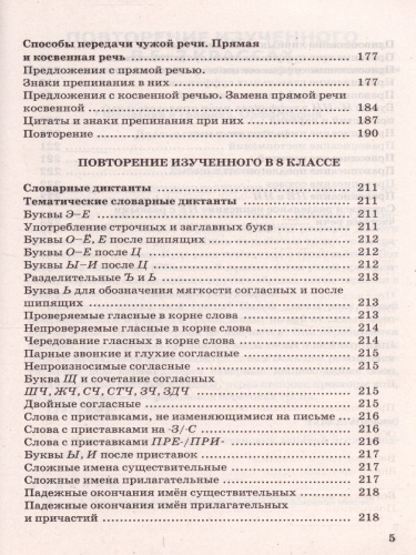 Русский язык 8 класс. Диктанты. ФГОС