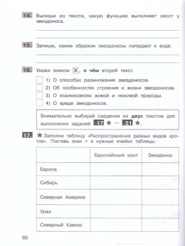 Литературное чтение 4 класс. Подготовка к ВПР. ФГОС