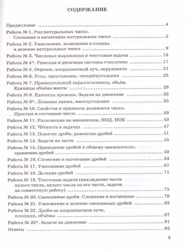 Математика 5 класс. Зачетные работы (к новому ФПУ). ФГОС