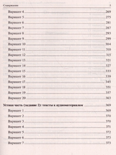 ОГЭ-2023. Английский язык. 20 вариантов