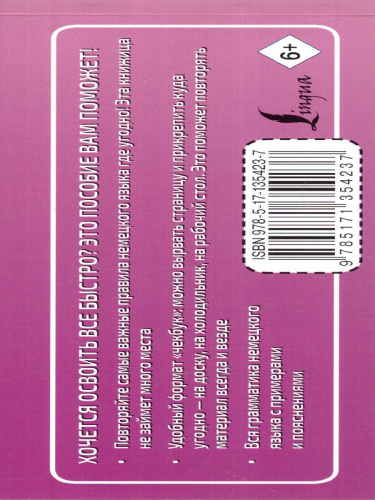Немецкий язык. 100 самых важных правил быстро и просто. Выучить быстро и просто