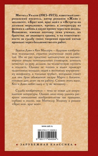 Брат мой, враг мой. Зарубежная классика