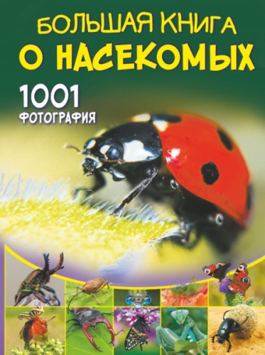 Большая книга о насекомых. 1001 фотография /Большая книга обо всём