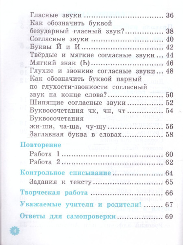 Русский язык 1 класс. Тетрадь учебных достижений. ФГОС НОВЫЙ