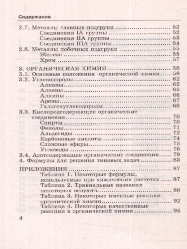 Химия 8-11 класс. Справочник. Сборник основных формул. ФГОС