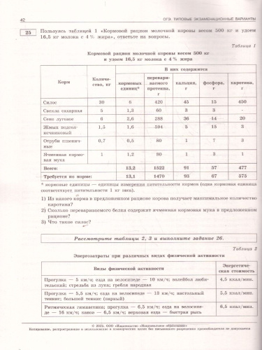 ОГЭ 2025 Биология. 10 вариантов