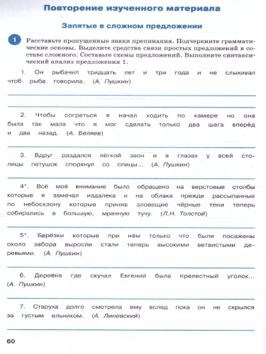 Рус. язык 9 кл. Тренажёр. Пунктуация НОВЫЙ ФГОС/ТР (Вако)
