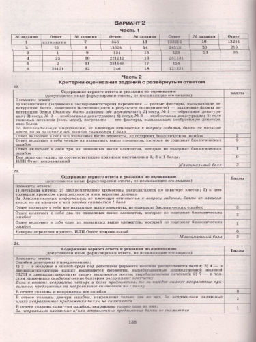 ЕГЭ 2022 Биология. 14 вариантов
