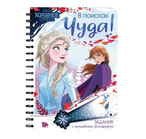 Книга с волшебным фонариком "В поисках чуда!"