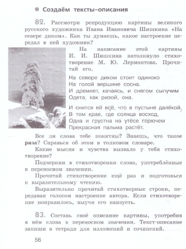 Развиваем грамотную речь 4 класс