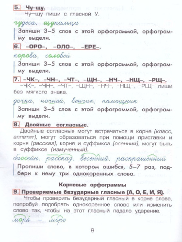 Как работать над ошибками. Рекомендации для взрослых. Памятки для детей. Русский язык, Математика