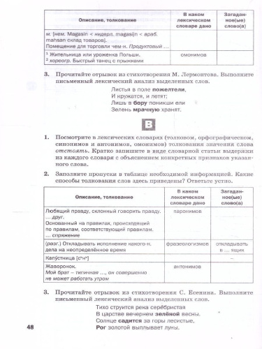 Русский язык 5 класс Дидактические материалы ФГОС