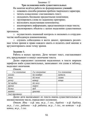 Занимательный русский язык 4 класс. Программа внеурочной деятельности