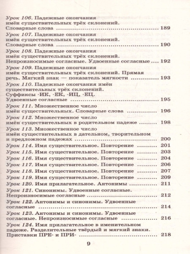 Русский язык 3 класс. Упражнения и тесты для каждого урока