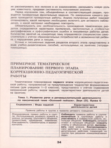 Логопедическое сопровождение учащихся начальных классов. Письмо. Программно-методические материалы. ФГОС