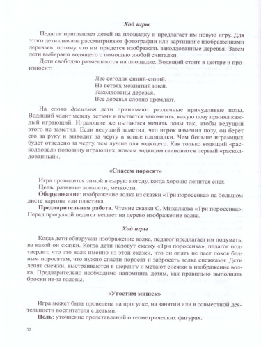 Подвижные и дидактические игры на прогулке 3-7 лет. ФГОС.