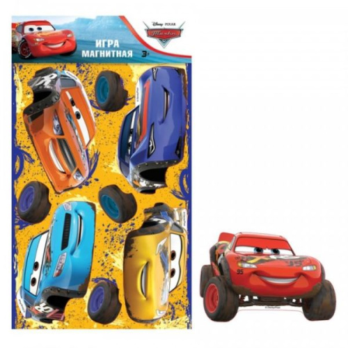 Магнитная игра Тачки Молния Маккуин с маркировкой Disney/Pixar (дизайн №2)