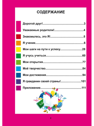 Портфолио младшего школьника 1-4 класс