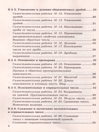 Математике 6 класс. Контрольные и самостоятельные работы. ФГОС