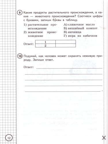 ВПР Окружающий мир 2 класс. Практикум по выполнению заданий. ФГОС