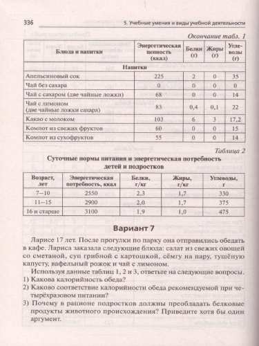 ОГЭ-2022. Биология 9 класс. Тематический тренинг
