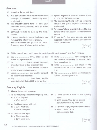 Английский в фокусе 11 класс. Spotlight. Контрольные задания