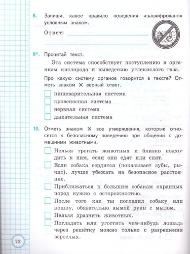 ВСОКО Окружающий мир 3 класс. 10 вариантов. ФГОС